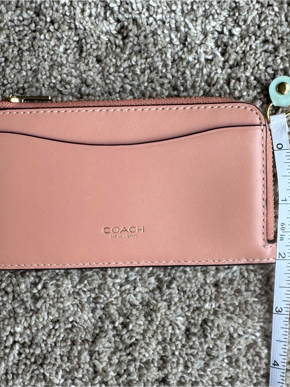 Coach Women's New York Zip Card Case - Picture 4 of 5